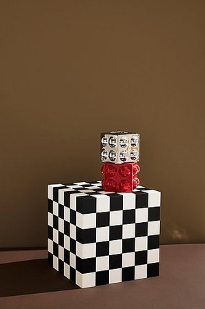 Jotex - Stolik Boczny Czarno-biały - Pete - Kup Pastill - Meble firmy Jotex