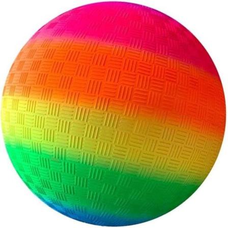 Regnbue PVC softball for barn - holdbar sprettball