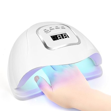 Nail Art Lamp 110w Led Lamp Nail Art Dryer Uv Lamp Professional Manicure Lamp With 4 Timer Lcd Display High Quality