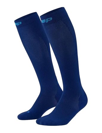 CEP Core Run Socks, Tall, 5.0 - Navy - IV