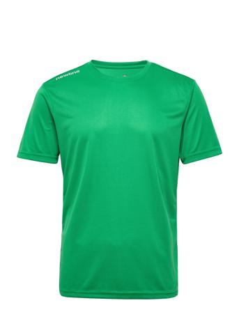 Men Core Functional T-Shirt S/S T-shirts Short-sleeved Grön Newline