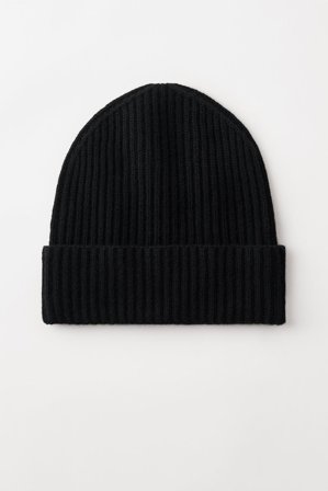 Soft Goat - Classic Beanie - Cashmere beanie - One Size - Black