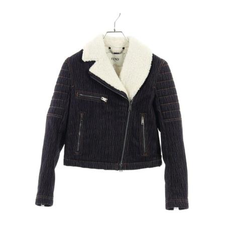 Fendi Vintage, Pre-owned Jackets Beige, Dames, Maat:ONE Size