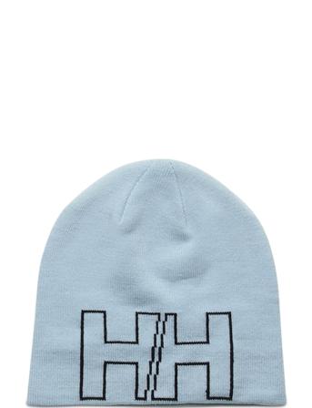 K Outline Beanie Accessories Headwear Hats Beanies Blå Helly Hansen