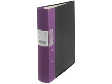 Actual Gaffelpärm 60mm FSC lila - Lyreco - Kontorsmaterial - Pärmar och register - Träryggspärmar - A4