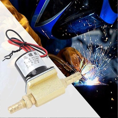 Elektrisk magnetventil, 0~0.8Mpa elektrisk magnetventil til luft, argon og C02 G1/8" svejsemaskine, AC220V 36V DC24V(AC220V) Betterlifefg