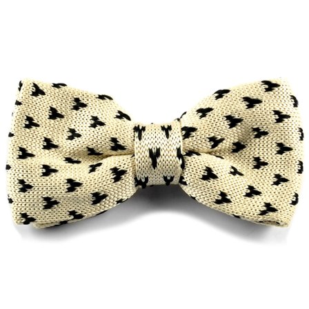 Pajarita de cohetes crema para hombres - Pajaritas preatadas