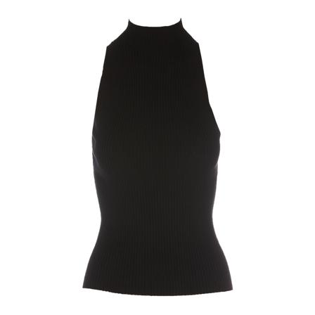 Twinset Sleeveless Tops Sort, Dame