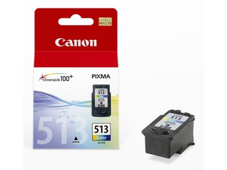 Canon CL-513 - 13 ml - farge (cyan, magenta, gul) - original - blekkpatron - for PIXMA iP2700, MP230, MP237, MP252, MP272, MP280, MP282, MP495, MP499,