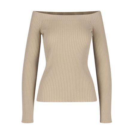 Chloé Round-neck Strik Pink, Dame Striktrøjer