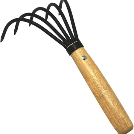 Håndkultivator haveværktøj, robust, håndsmedet kulstof