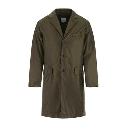 Aspesi Double-Breasted Kappa grön, Herr Rockar, Herr, Storlek: M