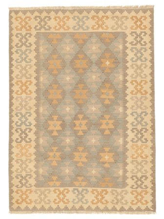 Oriental Light Nomad Kilim Rug 177X243 Orange/Beige Wool, Persia