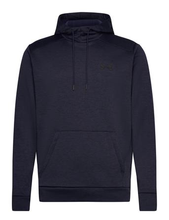 Ua Armour Fleece Twist Hd Hettegenser Genser Marineblå Under Armour*Betinget Tilbud