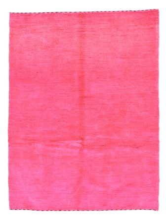 Gabbeh Perzisch Fine Vloerkleed 140X183 Rood/Roze Wol, Perzië