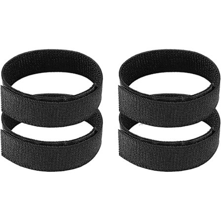 Pakke med justerbare magiske velcro cykelbukseclips - Buksebeskytter til cykling, vandring og udendørsaktiviteter