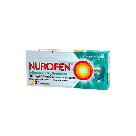 Nurofen Influenza e Raffreddore Antinfiammatorio e Antidolorifico