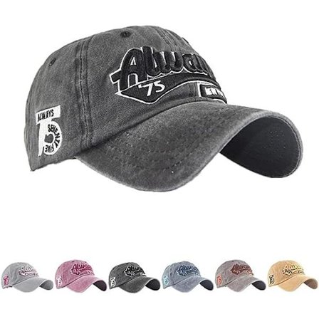 Baseballkasket, Unisex Vintage Jeans Hat Justerbar Kasket Hip-hop Mode