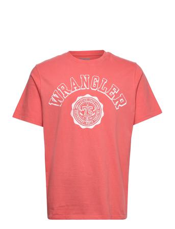 Collegiate Tee Coral Wrangler