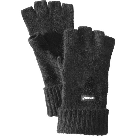 Hestra Pancho Half Finger Men hiking gloves Black 7