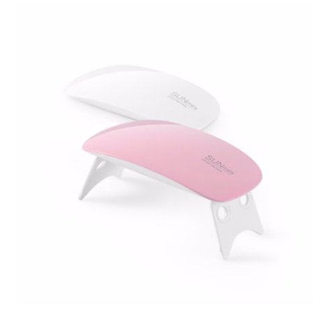 12W Mini UV/LED Nagellampa - Härdningslampa för Gel Polish/Hybridgel, Vit