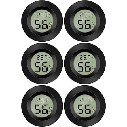 Mini-torni digitaalinen LCD-lämpömittari-hygrometrin lämpötila Hu