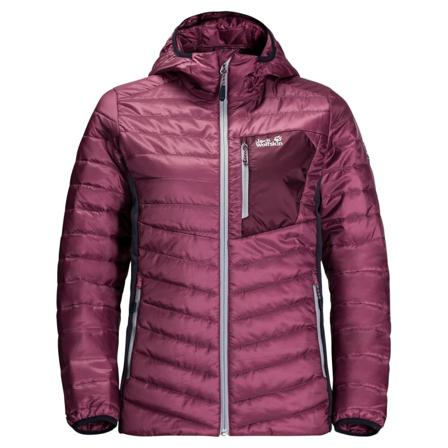 Jack Wolfskin Women's Routeburn Jacket Women middle-layer synthetic jackets Purple L