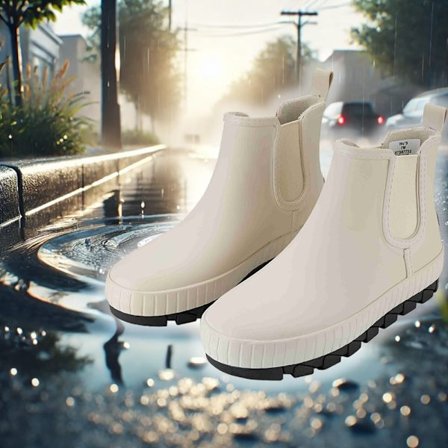 Korta gummistövlar för damer – stiliga, bekväma och vattentäta