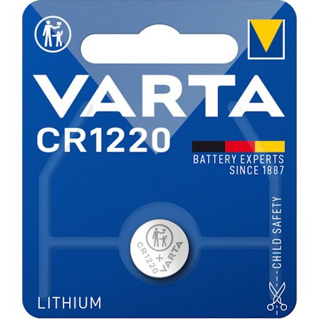 CR1220 3V Lithium Knapcelle batteri 1-pak