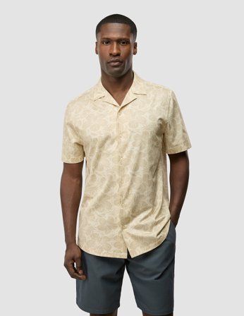 Shaping New Tomorrow - Short-Sleeved Shirt Bowling Collar - Palm Springs - Male - XL