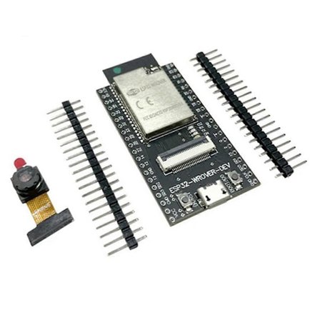 ESP32 CAM Utviklingskort ESP32-WROVER-DEV CH340C Wifi Modul Med OV2640 Kamera ESP32-CAM ESP32-W