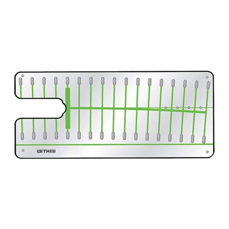 Golf Putting Alignment Mirror Träningshjälp Undervisningsutrustning Pose Corrector för Kontor Inomhus Hom