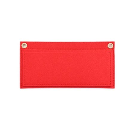 Filt Insert Bag Purse Liner RÖD