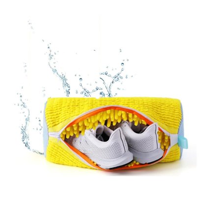 Vasketaske til sko – Vaskepose med lynlås 1-pak