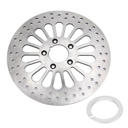Motorcykel forreste bremseskiver 5 huller OD292mm/11.5in ID58mm/2.3in Erstatning for Touring 2000-2007