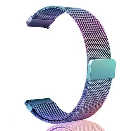 22mm Milanese Loop Armband för Redmi Watch 3/5 Lite Metallstål Armband för Redmi Watch 3/5 Active för Galaxy Watch 7 6 5 4 40mm44mm