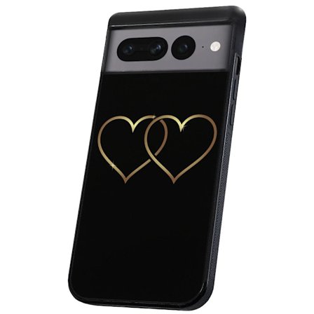 Google Pixel 7 Pro - Kuoret/Suojakuori Double Hearts