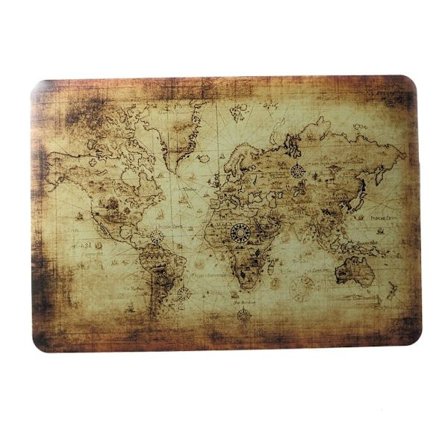 Coolt mönsterskydd till MacBook Pro 13 Retina (A1425, A1502) - Karta