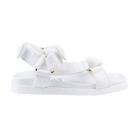 Doucal's, Flat Sandals Wit, Dames, Maat:39 EU