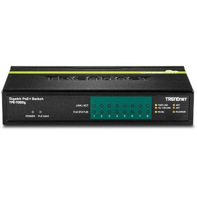 TRENDnet TPE TG82G - switch - 8 porter - TAA-samsvar