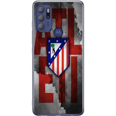 Yhteensopiva Puhelinkuori Motorola Moto G60S Atleti grå text