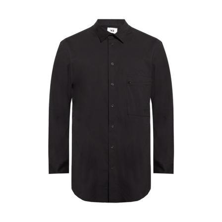Y-3 Shirt with logo Sort, Herre Skjorter