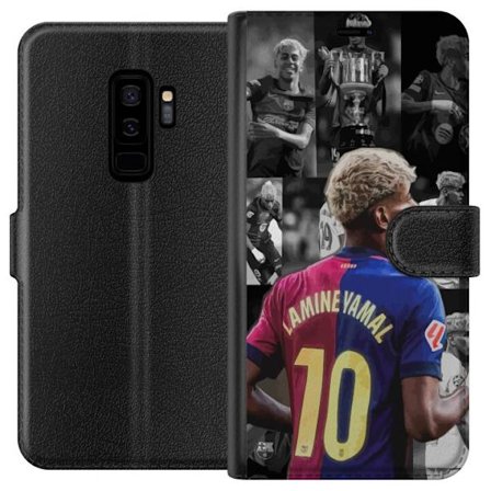 Yhteensopiva Lompakkokotelo Samsung Galaxy S9+ Yamal FC Barcelona jalkapallo nouseva tähti 2025