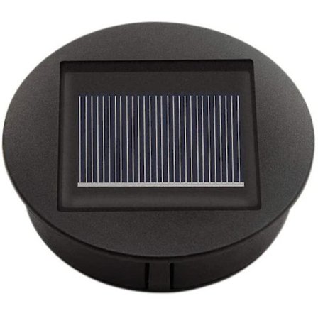 2 stk. 8 cm diameter udskiftning solcellelamper med IP65 vandtæt klare LED'er til solcellelampe, solcellehavebelysning og gør-det-selv