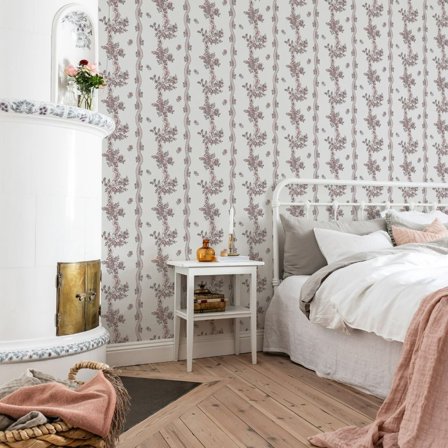 Duro Tapet, Renshammar 689-01 Gammalsvenska QuickUp, L, Röd, Färg & tapeter