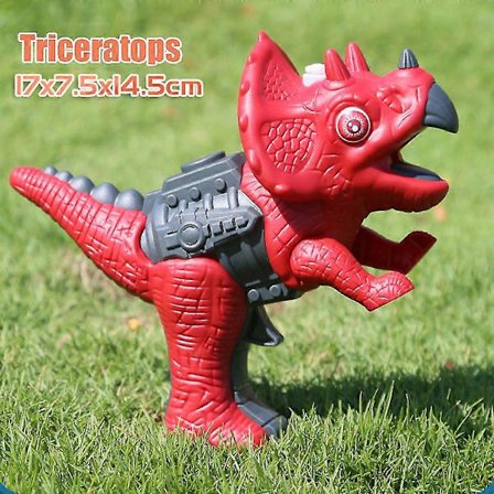 Ildspydende Dinosaur Skyder Damp Lys Brøl Lyd Drage Børn Legetøj Gaver Banmo
