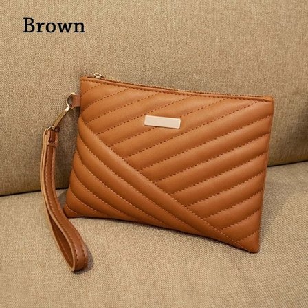 Armbandsväska Kuvertväska BRUN