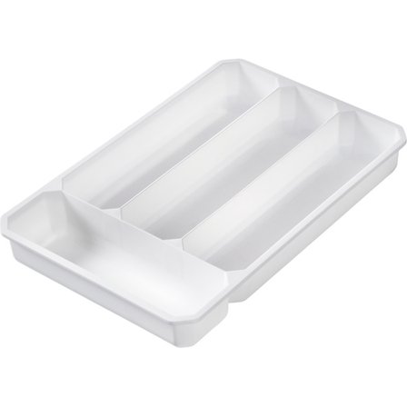 Reda bestikboks 4 rum Orthex Hvid