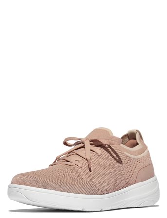 FitFlop | Super-Q Knit Slip-On Laced Sneakers | 38