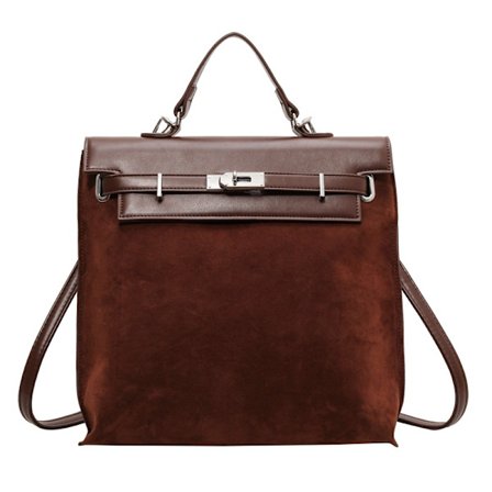 290 * 95 * 300mm kaffefärgad, damväska 2023 ny crossbody-väska